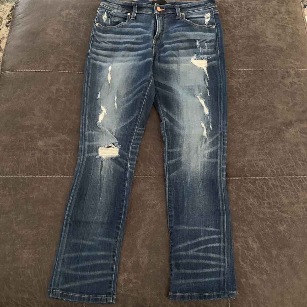 Buckle Black Jeans